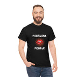 Fearless Female (Lips) - Women's Heavy Cotton Tee