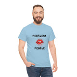 Fearless Female (Lips) - Women's Heavy Cotton Tee