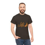 Cute Deer Camper - Unisex Heavy Cotton Tee
