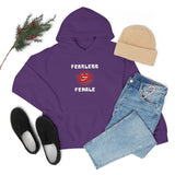 Fearless Female (Lips) - Women's Hooded Sweatshirt