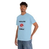 Fearless Female (Lips) - Women's Heavy Cotton Tee