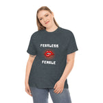 Fearless Female (Lips) - Women's Heavy Cotton Tee