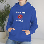 Fearless Female (Lips) - Women's Hooded Sweatshirt