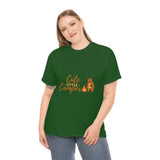 Cute Deer Camper - Unisex Heavy Cotton Tee