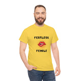 Fearless Female (Lips) - Women's Heavy Cotton Tee