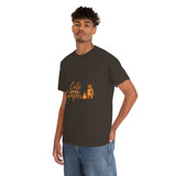 Cute Deer Camper - Unisex Heavy Cotton Tee