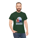 Life Is Short - Men's Heavy Cotton Tee