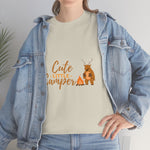 Cute Deer Camper - Unisex Heavy Cotton Tee