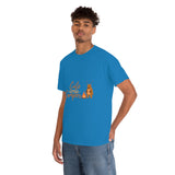 Cute Deer Camper - Unisex Heavy Cotton Tee