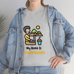 Home Is Everywhere - Unisex Heavy Cotton Tee