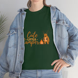 Cute Deer Camper - Unisex Heavy Cotton Tee