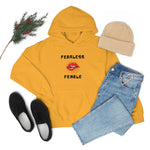 Fearless Female (Lips) - Women's Hooded Sweatshirt