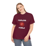 Fearless Female (Lips) - Women's Heavy Cotton Tee