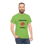 Fearless Female (Lips) - Women's Heavy Cotton Tee
