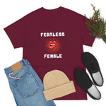Fearless Female (Lips) - Women's Heavy Cotton Tee