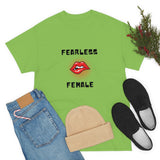 Fearless Female (Lips) - Women's Heavy Cotton Tee
